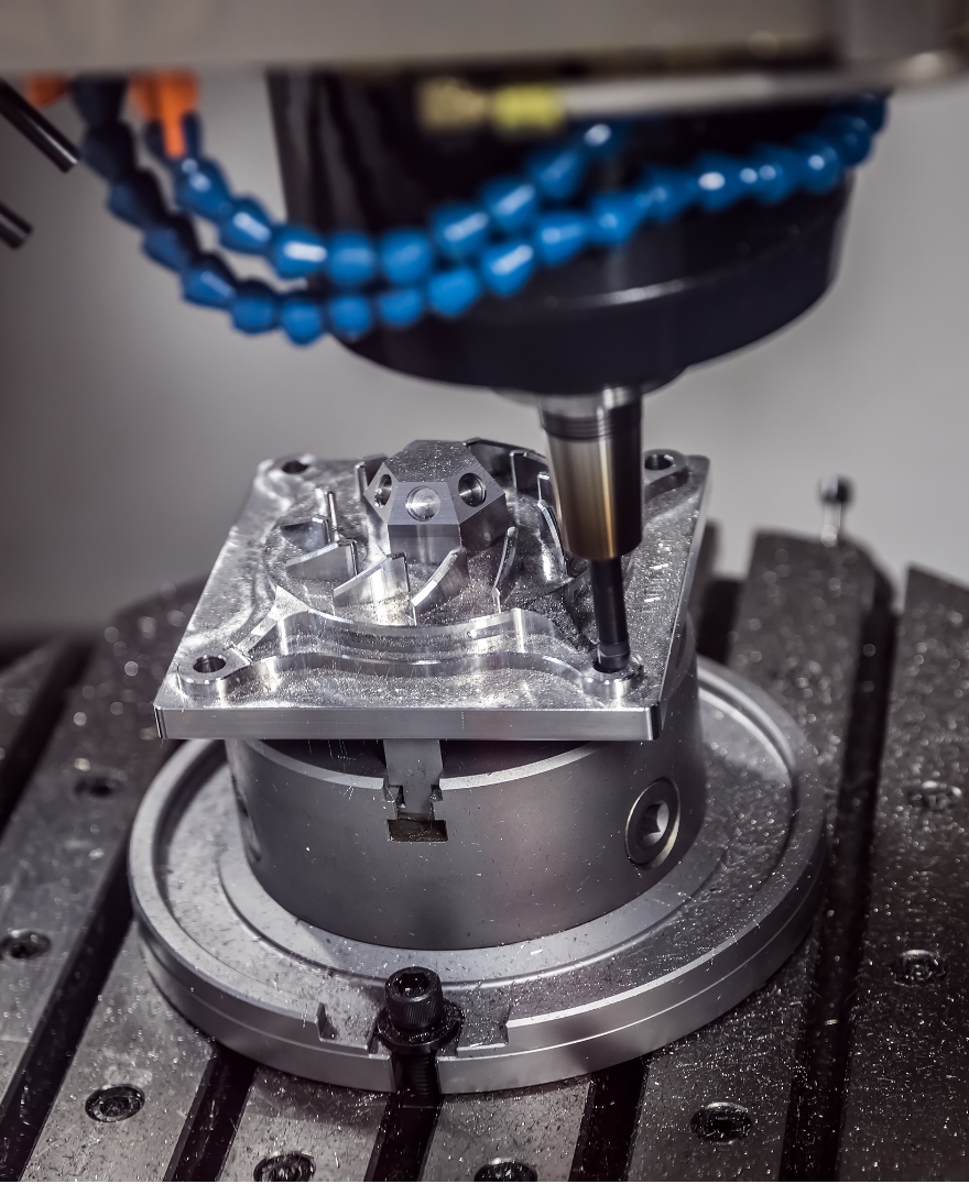 High-volume CNC production engineering